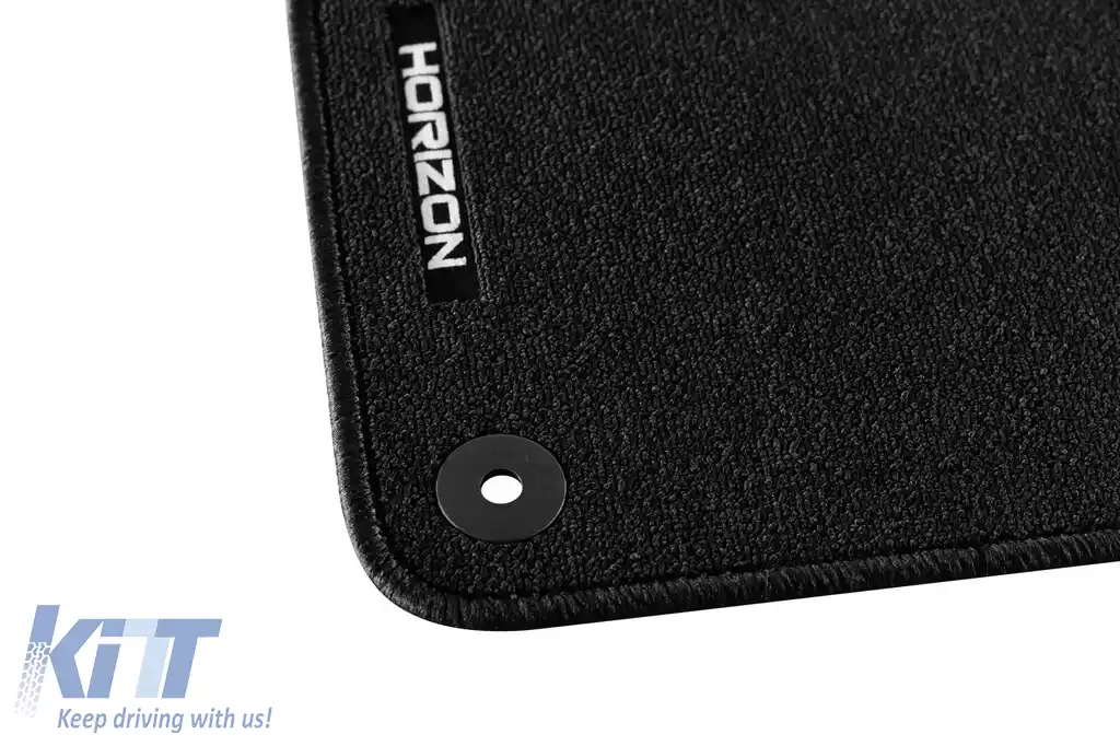 Mochete textile din seria Horizon de la Frogum potrivite pentru Fiat 500E după 2020, set de 4 bucăți, negru-image-6255849