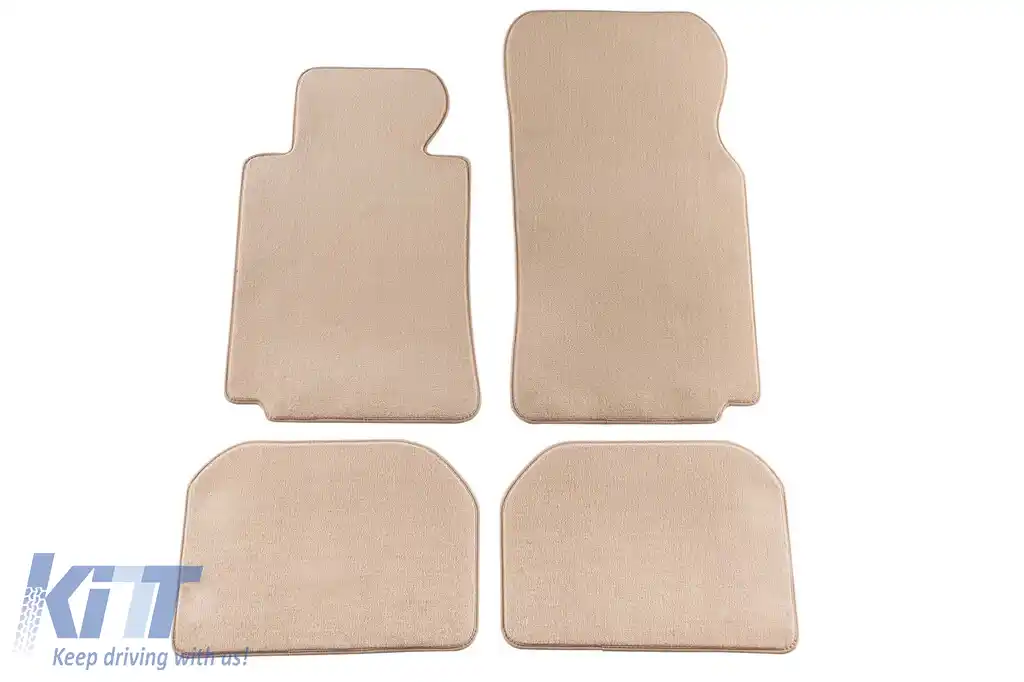 Mochete textile Petex Comet seria potrivite pentru BMW 7 seria E38 1994-2002, set de 4 bucăți, bej