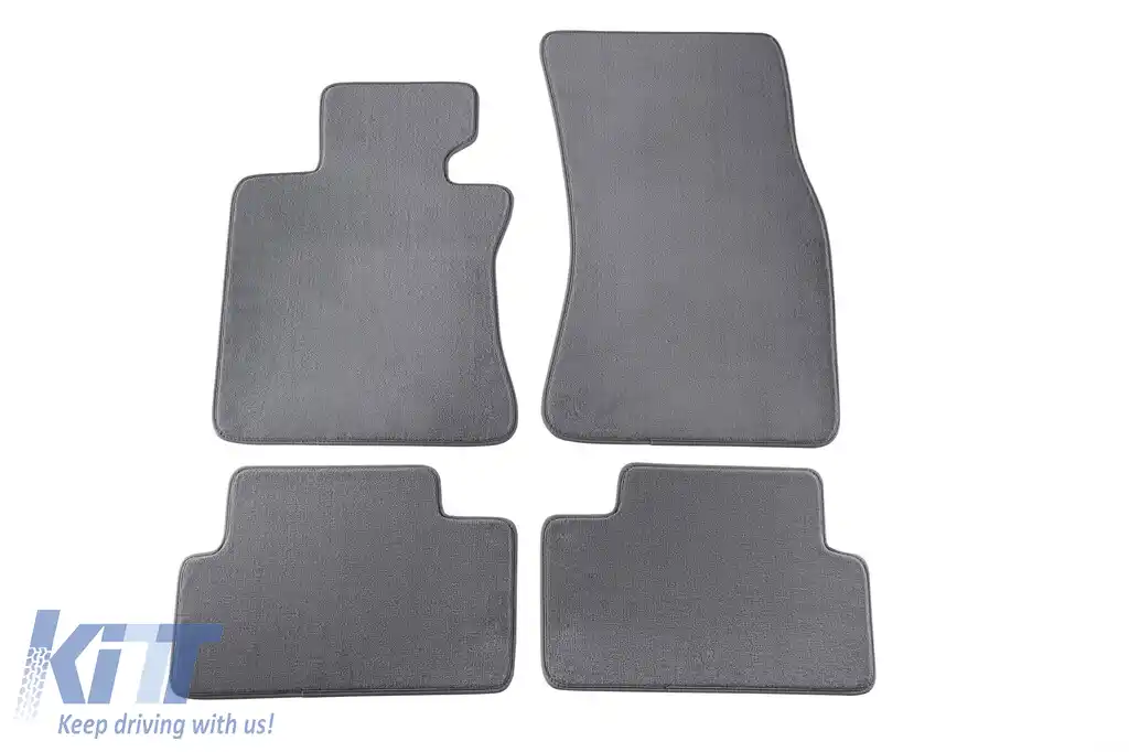 Mochete textile Petex Comet seria potrivite pentru BMW 6 seria E63 coupe 2004-2011, set de 4 bucăți, gri