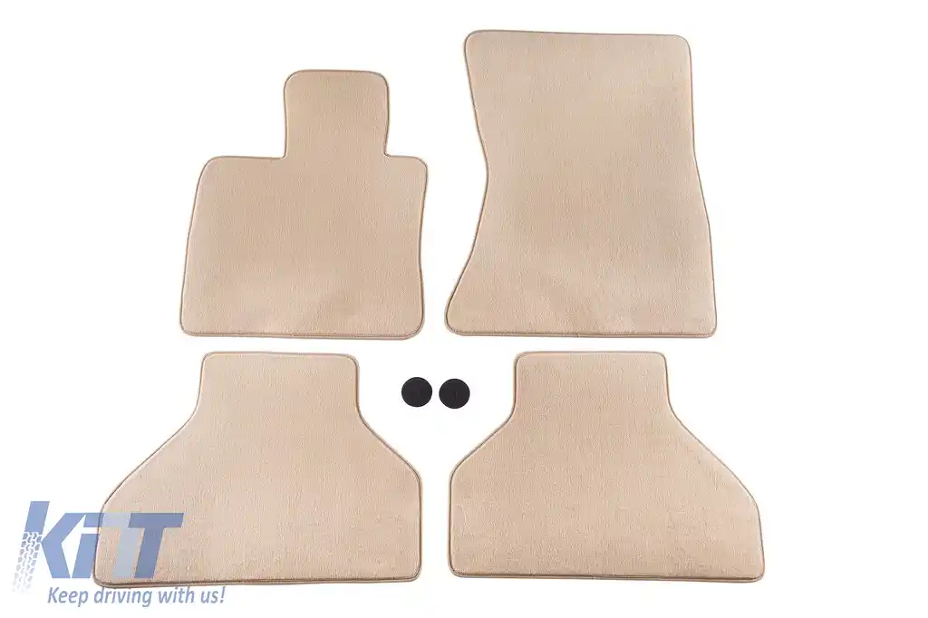 Mochete textile Petex Comet seria potrivite pentru BMW X5 E70 2007-2013, set de 4 piese, bej