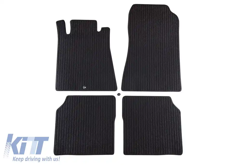 Mochete textile Petex Comet seria potrivite pentru Mercedes S class W140 1991-1998, cu ampatament lung, set de 4 bucăți, negru