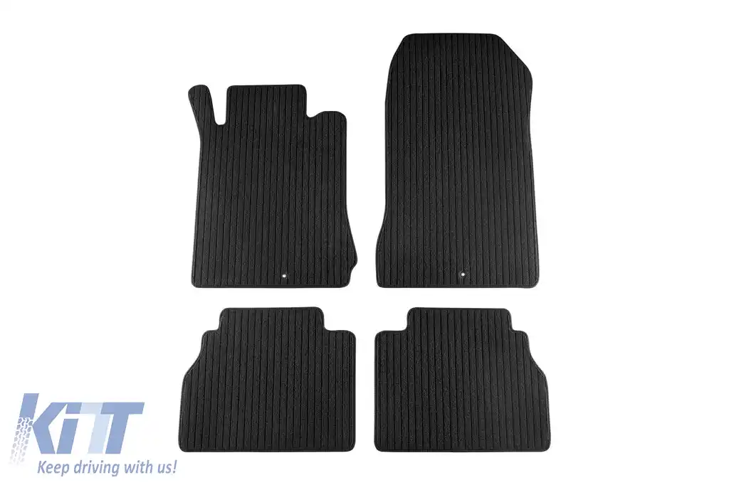 Mochete textile Petex Comet seria potrivite pentru Mercedes E class W210 sedan, S210 estate, set de 4 bucăți, negru