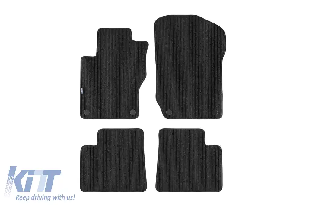 Mochete textile Petex Comet seria potrivite pentru Mercedes ML W164 2005-2011, Mercedes GL X164 2006-2012, set de 4 bucăți, negru