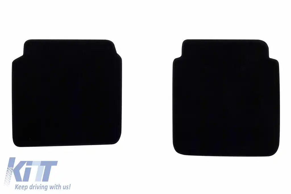 Mochete textile Petex Comet serie potrivite pentru Mercedes S class W126 1986-1990, ampatament scurt, set de 4 bucăți, negru-image-6241343