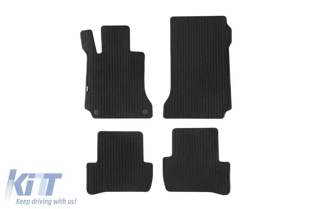 Mochete textile Petex Comet serie potrivite pentru Mercedes C class W204 sedan, estate 2007-2014, set de 4 bucăți, negru
