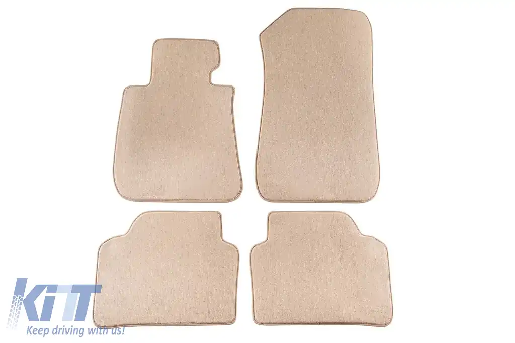 Mochete textile Petex Comet series potrivite pentru BMW 3 series E90 sedan, E91 estate 2005-2012, set de 4 piese, bej