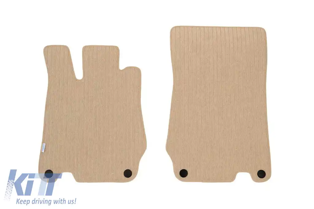 Mochete textile Petex Comet series potrivite pentru Mercedes SL R230 500SL 2001-2012, set de 2 piese frontale, bej