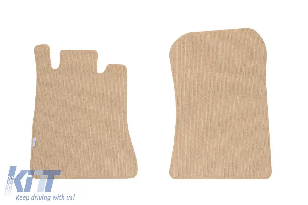 Mochete textile Petex Comet series potrivite pentru Mercedes SL R129 300-500SL 1994-2001, set de 2 piese frontale, bej