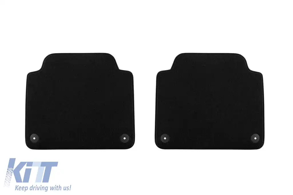 Mochete textile Petex Saturn potrivite pentru Audi A8 după 2017, set de 4 bucăți, negru-image-6239360