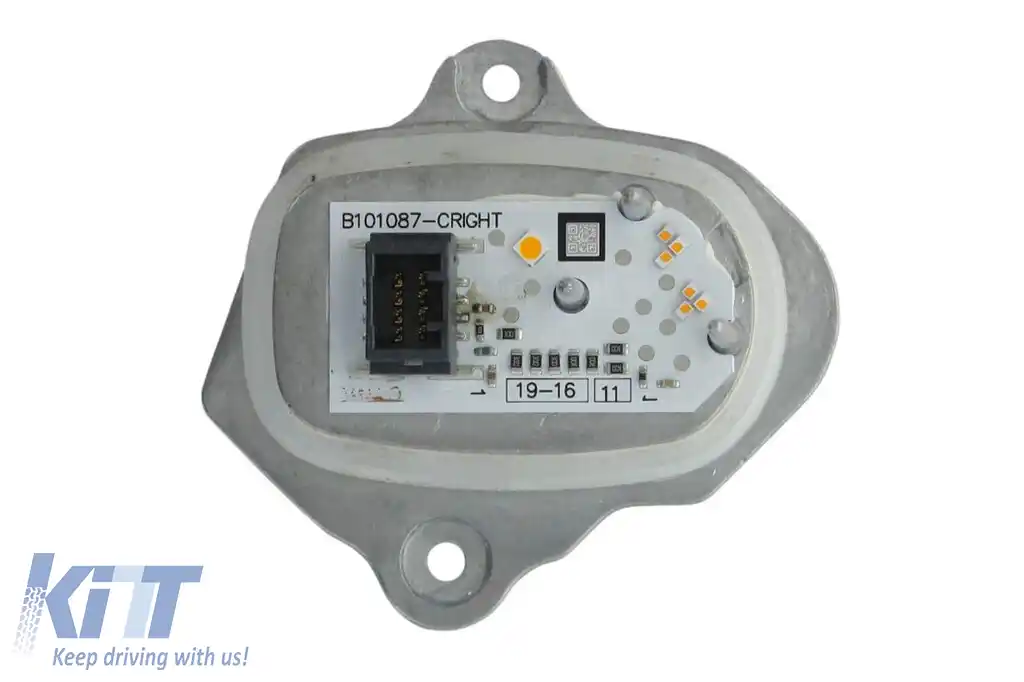 Modul drept pentru indicator LED în farul LED adaptiv 63117470430 potrivit pentru BMW Seria 3 GT F34 2016-2019