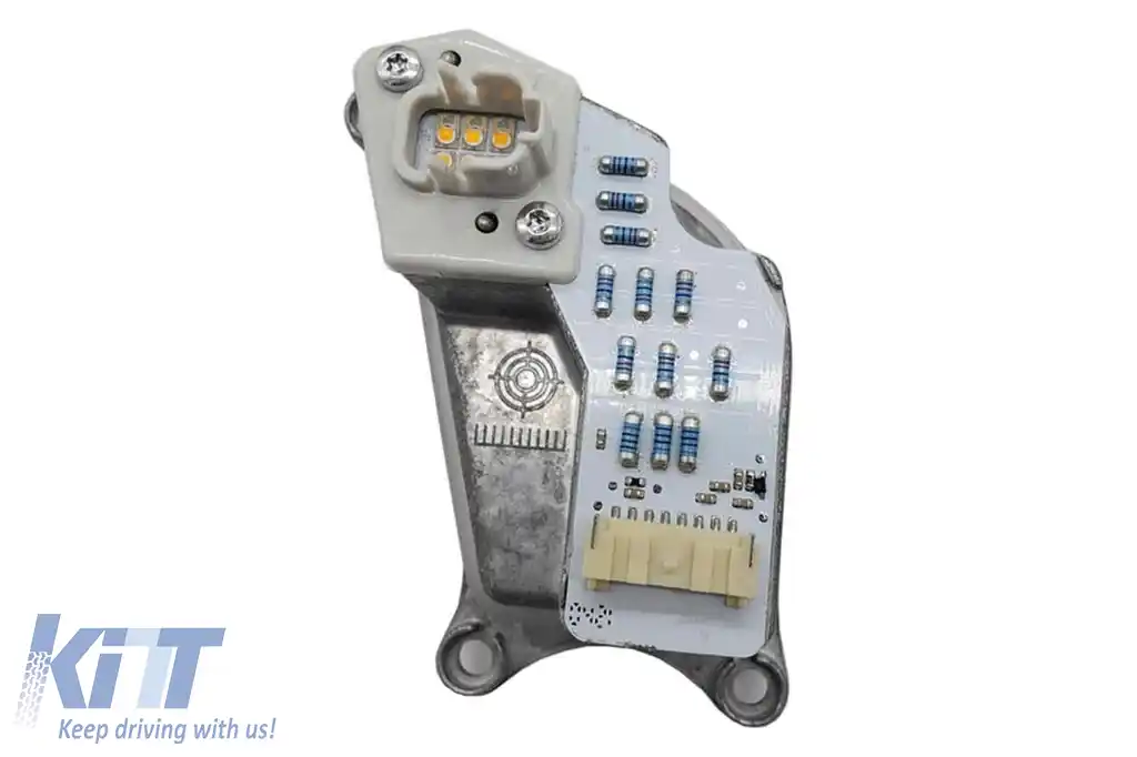 Modul stâng 63117406357 pentru semnalizator LED în far, potrivit pentru BMW X3 F25 2010-2017, X4 F26 2014-2018