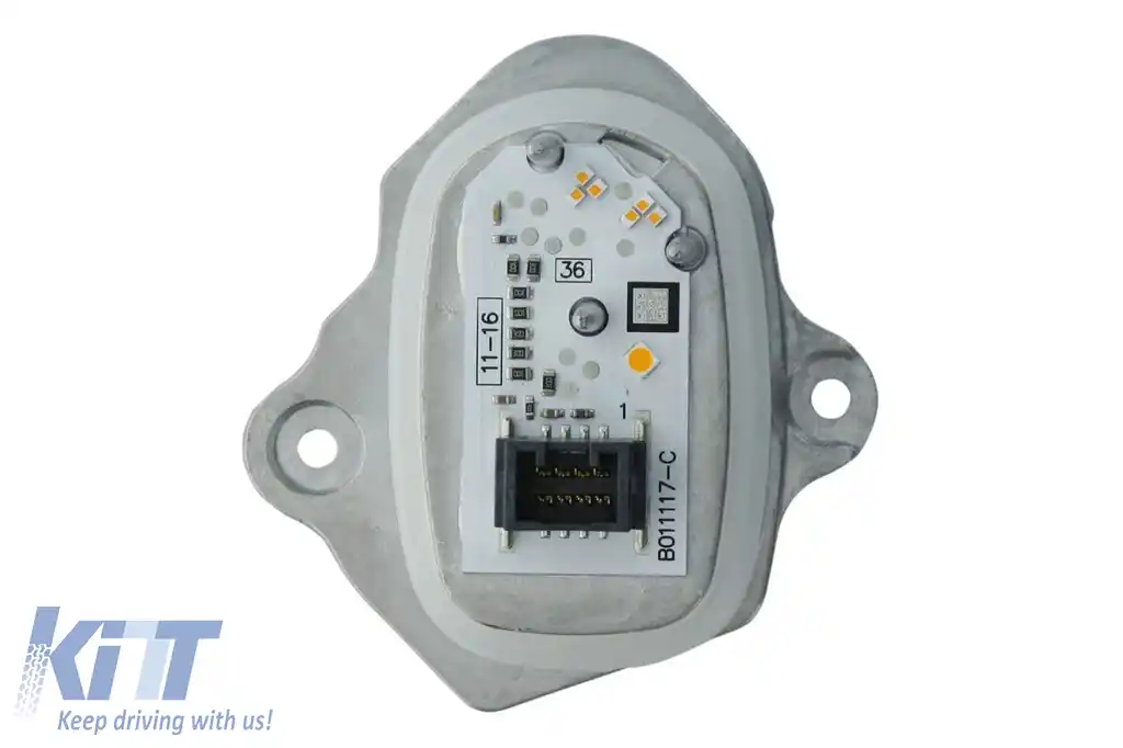Modul stâng pentru indicator LED în farul LED adaptiv 63117470429 potrivit pentru BMW Seria 3 GT F34 2016-2019