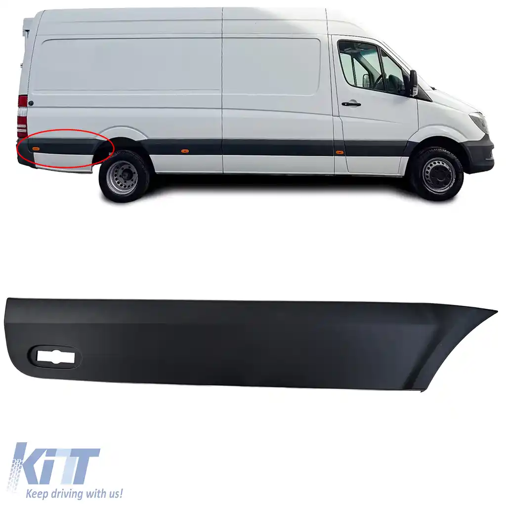 Moldură de finisare a panoului lateral drept pentru Mercedes Sprinter W906 2006-2018 L3