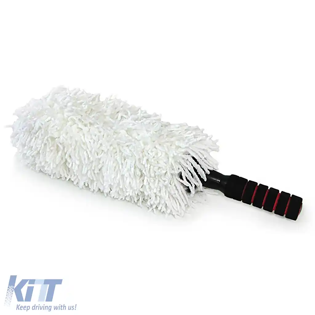 Mop extensibil de până la 74 cm, potrivit pentru caroseria interioară și exterioară a mașinii în vitrinele de expunere.-image-6195939