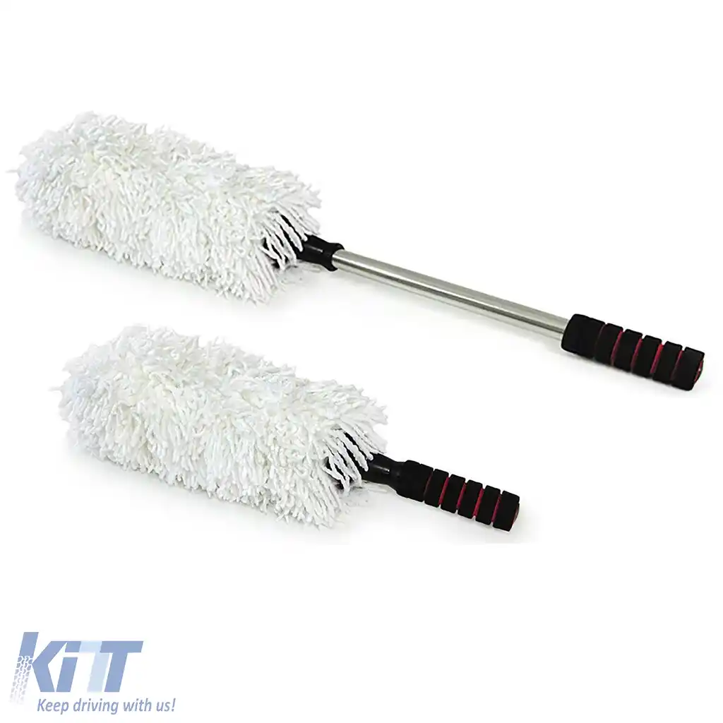 Mop extensibil de până la 74 cm, potrivit pentru caroseria interioară și exterioară a mașinii în vitrinele de expunere.-image-6195941