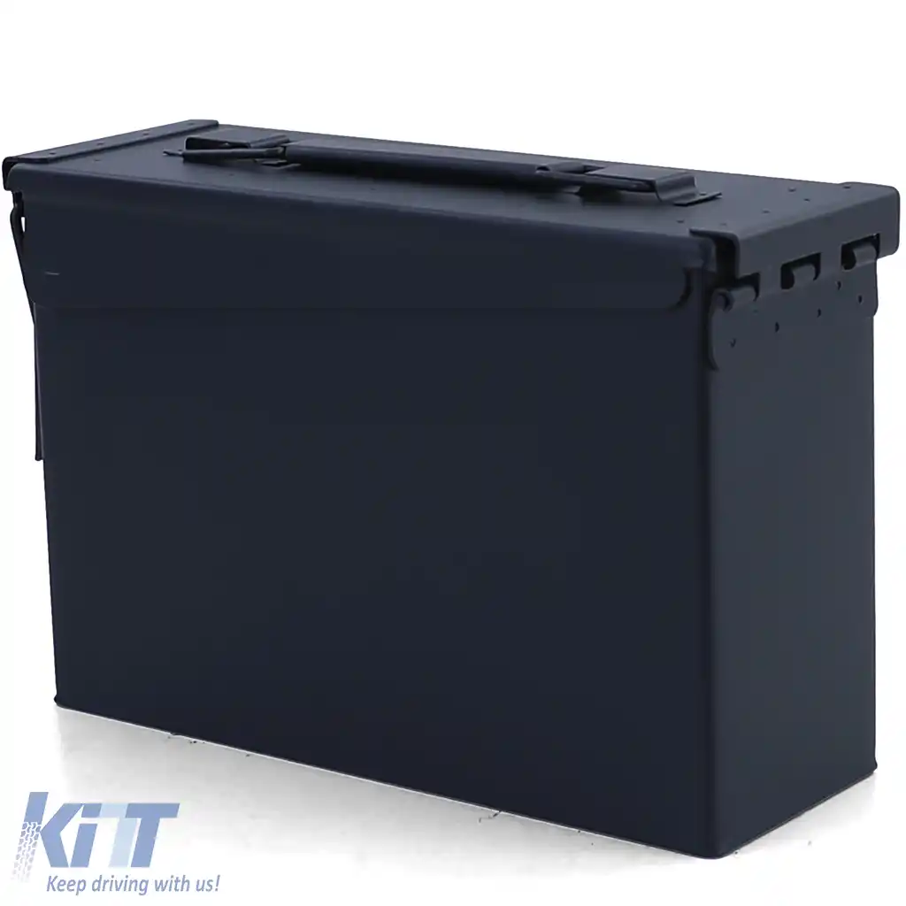 Munitionskiste Ammo Box Metallkiste Transport Metallbox 275x97x185mm schwarz-image-6197310