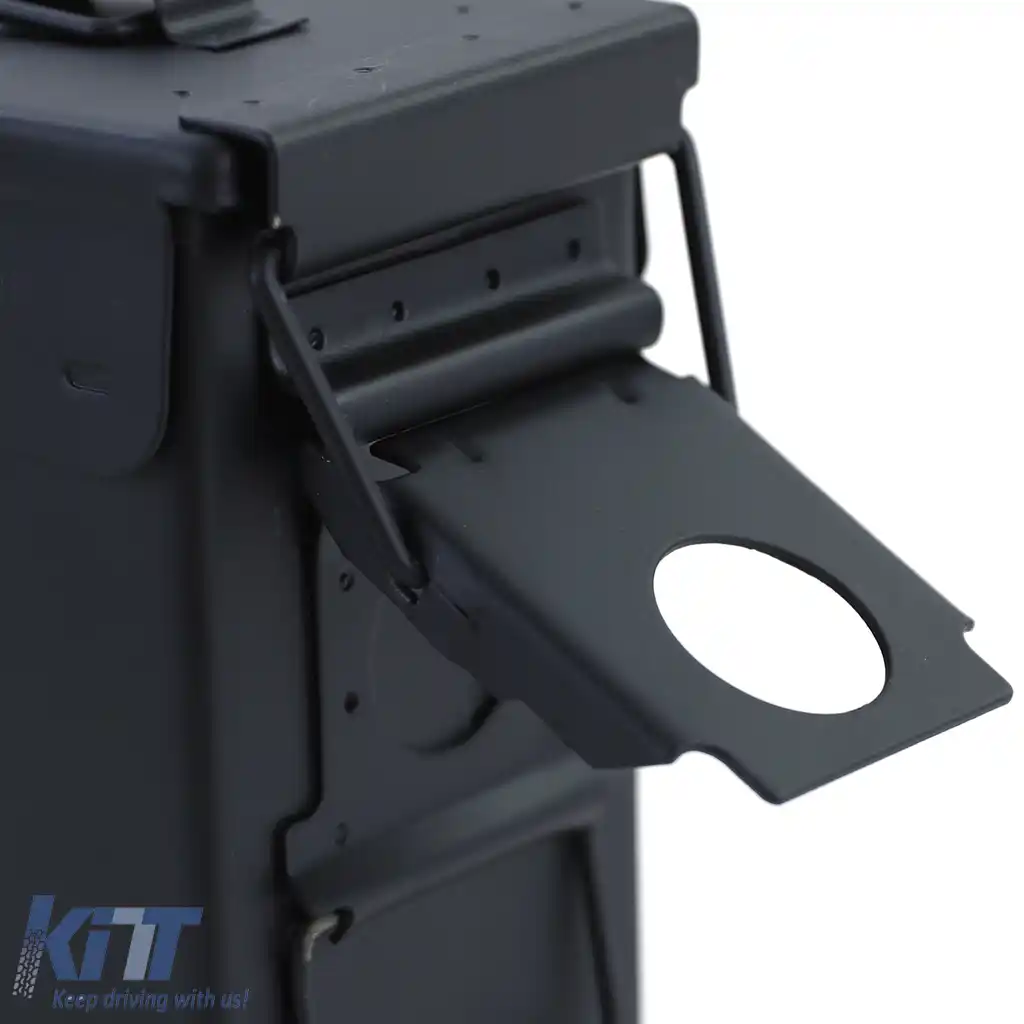 Munitionskiste Ammo Box Metallkiste Transport Metallbox 275x97x185mm schwarz-image-6197312