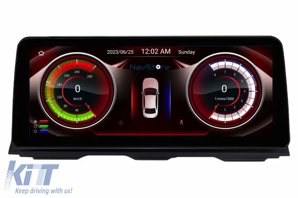 Navigatie Dedicata compatibil cu BMW Seria 5 F10/F11 (2011-2017) 12.3 Inch 8Gb Ram 256Gb Stocare Carplay NBT-image-6114965