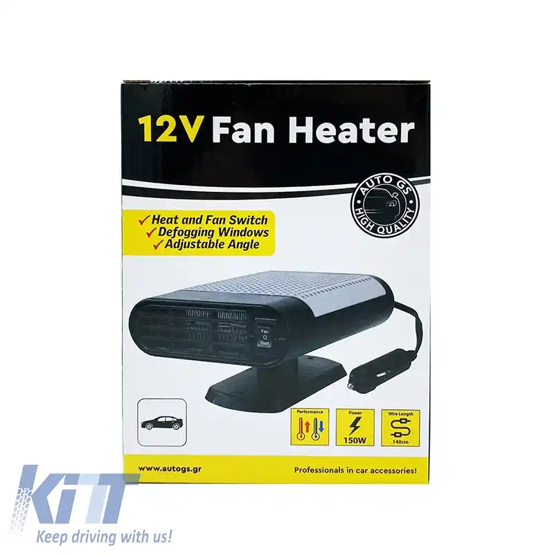 Încălzitor auto / Defrost Plug In Lighter 12 Volți 150 Watt Culoare Negru/Gri 15273-image-6306428