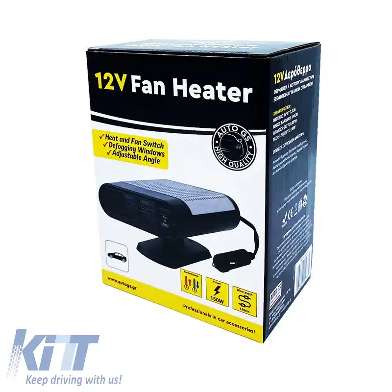 Încălzitor auto / Defrost Plug In Lighter 12 Volți 150 Watt Culoare Negru/Gri 15273-image-6306429