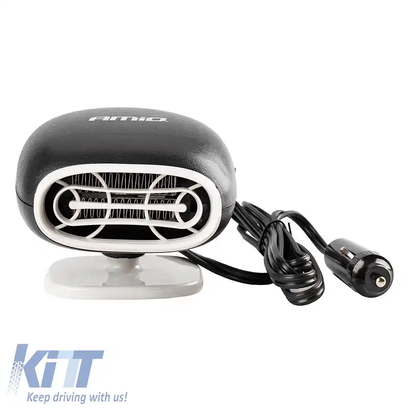 Încălzitor auto / dezghețător cu priză pentru brichetă 12 Volți 150 Watt 13 Amperi Culoare Negru / Alb Amio 02900, CH-09-image-6306195