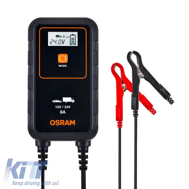 Încărcător de baterie auto și moto Osram 908 12/24 Volți 8 Amperi-image-6299588