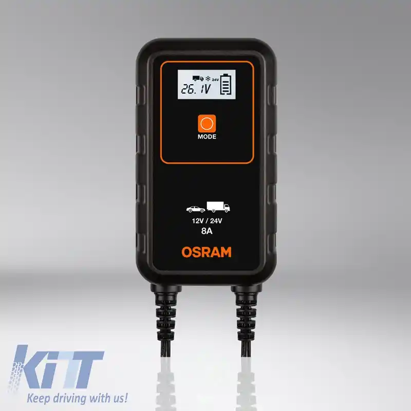 Încărcător de baterie auto și moto Osram 908 12/24 Volți 8 Amperi-image-6299589
