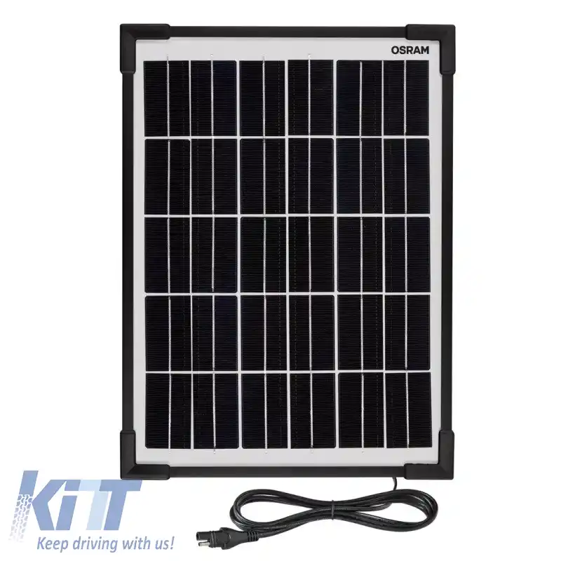 Încărcător solar pentru baterii auto și moto Osram 10 Watt 12 Volt 0.56 Amper OSR1000-image-6317072