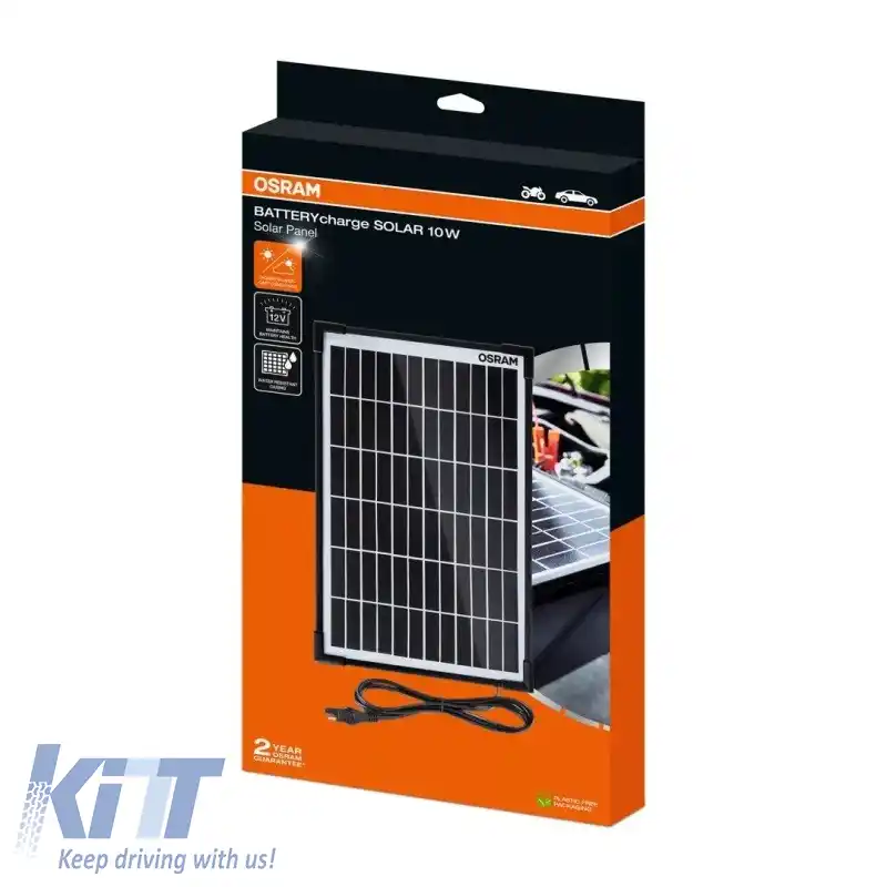 Încărcător solar pentru baterii auto și moto Osram 10 Watt 12 Volt 0.56 Amper OSR1000-image-6317898