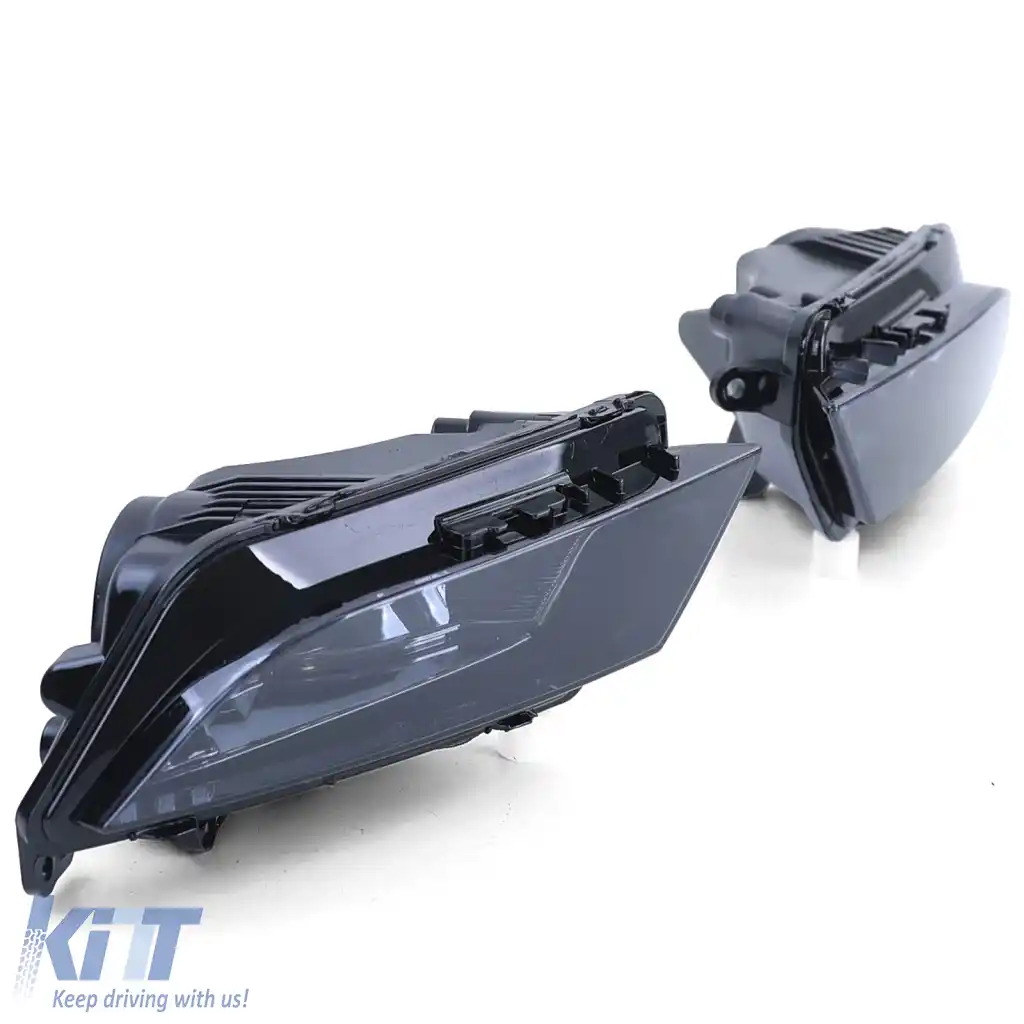 Neblena faruri Negru Smoke potrivit pentru Seat Ibiza 6J 6P Leon 5F Toledo 2012-2020-image-6277065