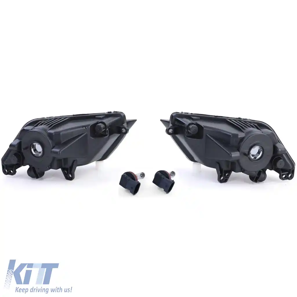 Neblena faruri Negru Smoke potrivit pentru Seat Ibiza 6J 6P Leon 5F Toledo 2012-2020-image-6277068