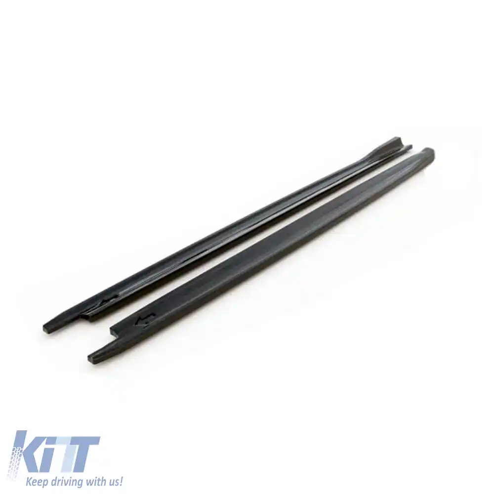 image-17-Octavia 4 RS Style Max V1 Praguri laterale Buza inferioară Negru pian Plastic vidat / 2020 - până acum