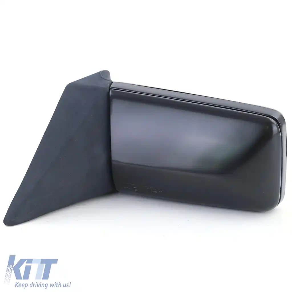 Oglindă exterioară stânga manuală cu sticlă de oglindă potrivită pentru Mercedes W124 W201-image-6326996