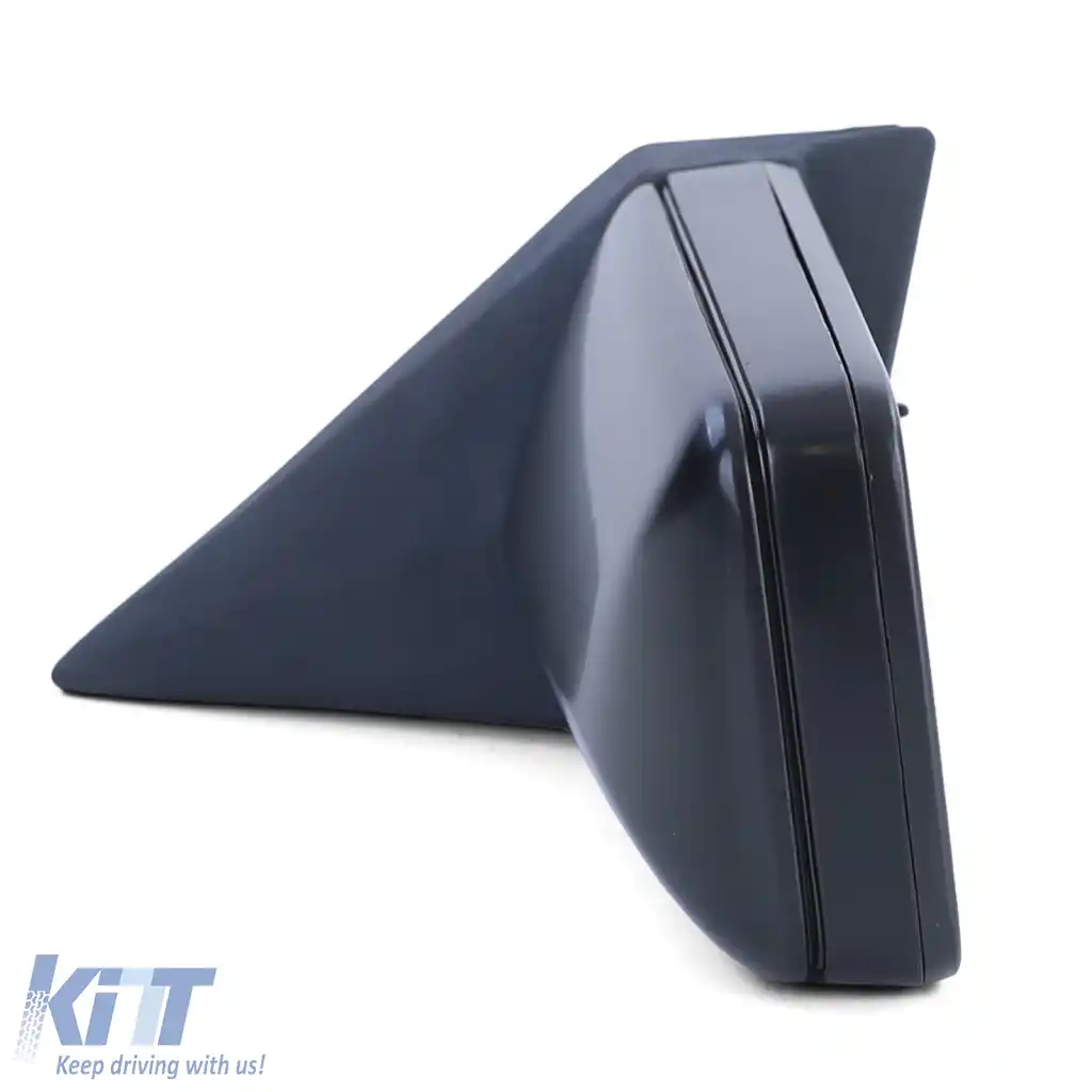 Oglindă exterioară stânga manuală cu sticlă de oglindă potrivită pentru Mercedes W124 W201-image-6326998