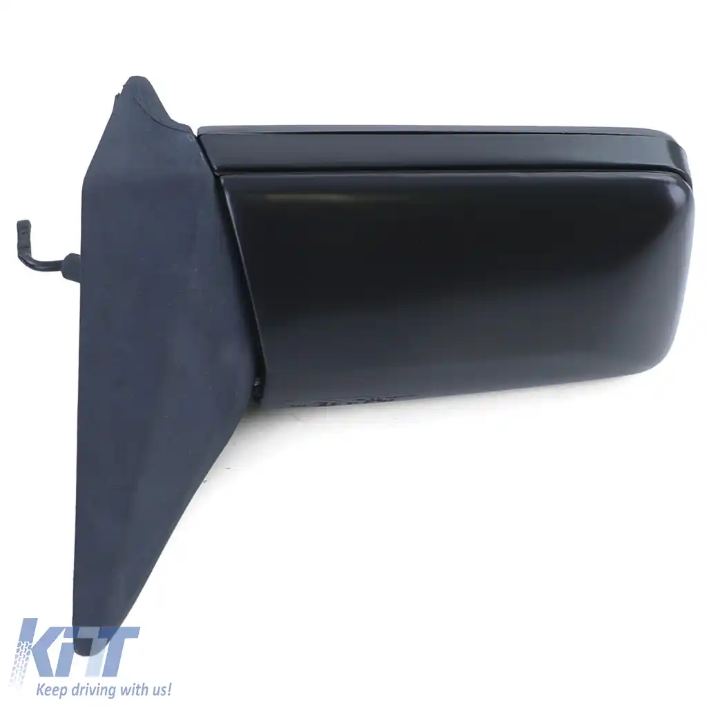 Oglindă exterioară stânga manuală cu sticlă de oglindă potrivită pentru Mercedes W124 W201-image-6326999