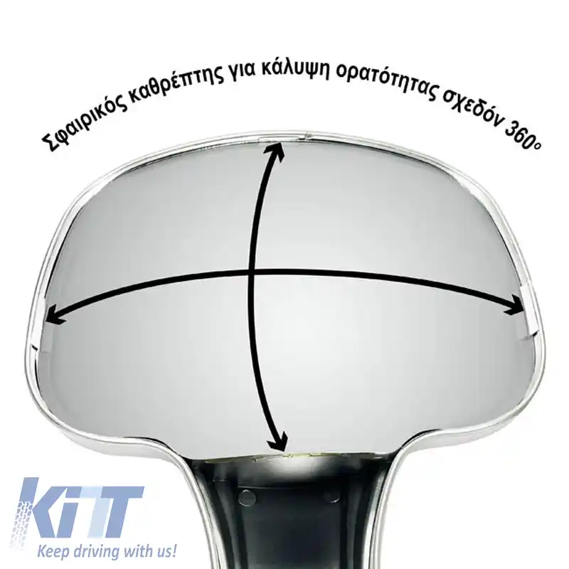 Oglindă Exterioară Suplimentară Argintie SL-5022-image-6300139