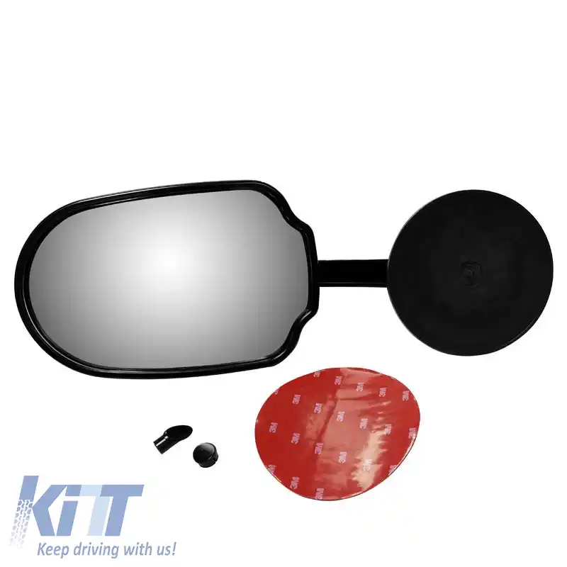image-32-Oglindă Exterioară Suplimentară pentru Conducere Potrivită pentru Universal Neagră 28.2x38.5cm SL-5020
