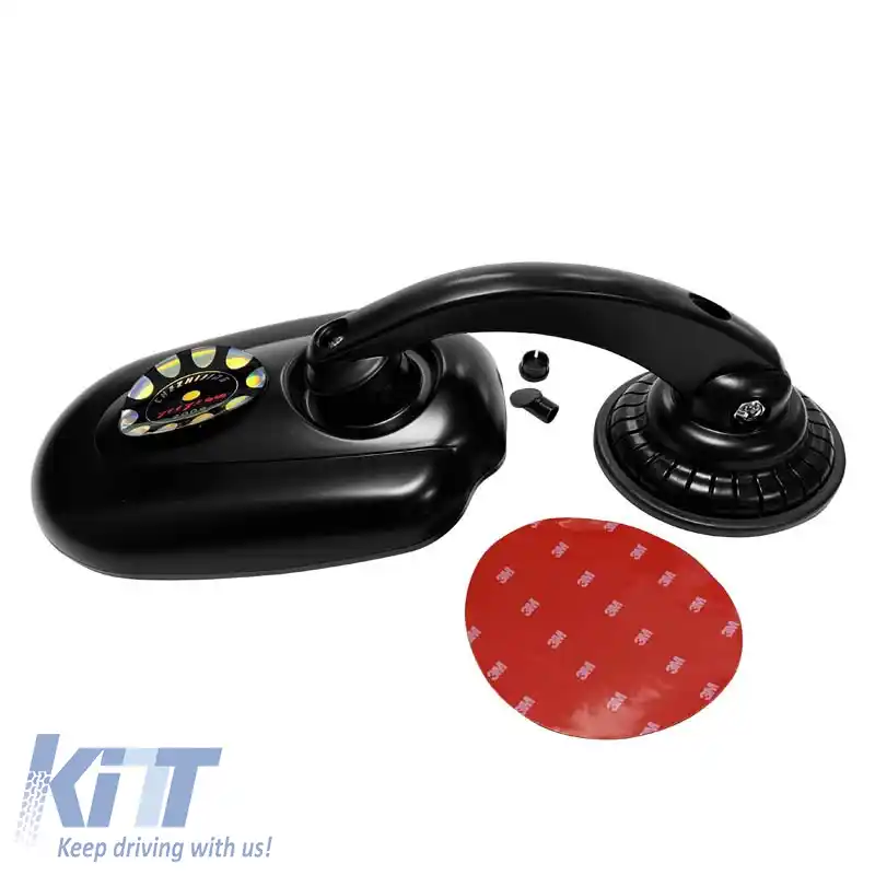 Oglindă Exterioară Suplimentară pentru Conducere Potrivită pentru Universal Neagră 28.2x38.5cm SL-5020-image-6300117
