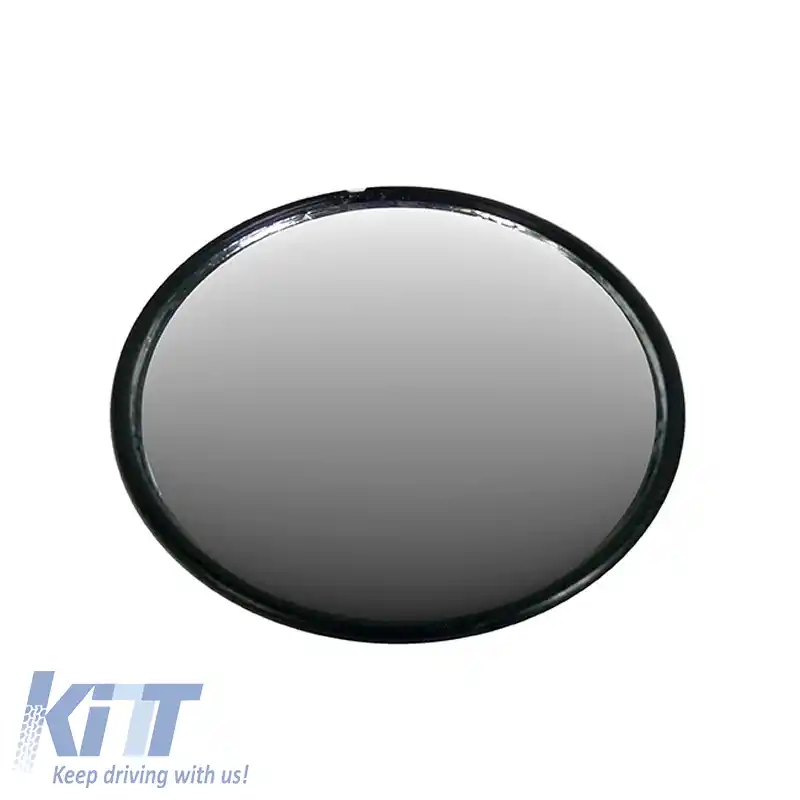 Oglindă exterioară suplimentară pentru conducere, unghi mort, universală, neagră, 7.5cm-image-6300147