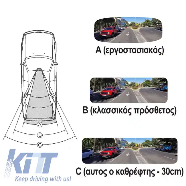 Oglindă Interioară 30x7.5cm TR-2815 27034-image-6300155