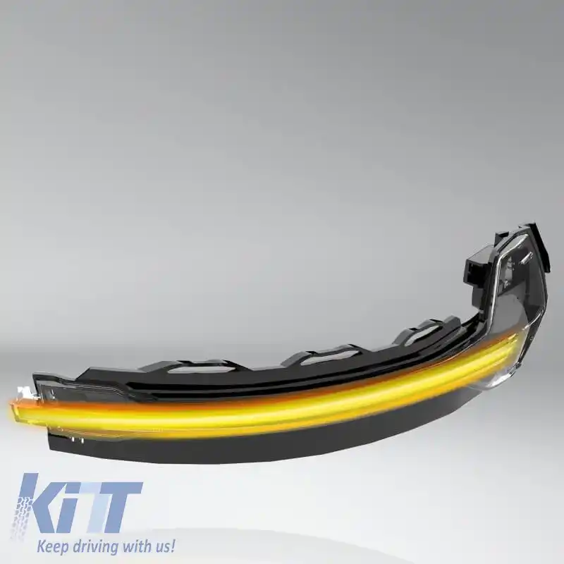 Oglindă LED potrivită pentru Audi A3 8V 12-20 Osram Dynamic Canbus Negru 2 Pcs-image-6312982