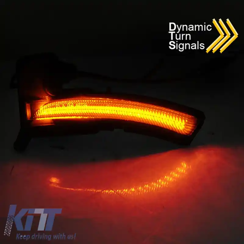 Oglindă Led potrivită pentru Renault Clio IV 16-19 / Captur 17-20 / Nissan Micra 17+ Dynamic Led Smoke 2 Pcs-image-6296945