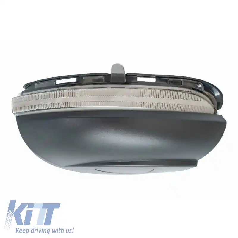 Oglindă LED potrivită pentru VW Golf 6 VI 08-12 / Touran 10-15 Osram Dynamic Canbus Negru 2 Buc.-image-6293393