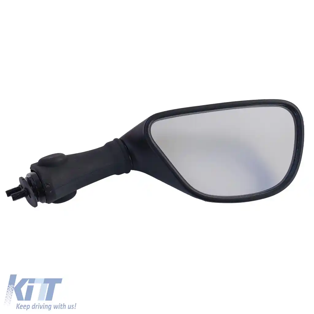 Oglindă motocicletă dreapta neagră, potrivită pentru Kawasaki ZX6R ZX9R ZX6-R ZX9-R Ninja din 1998