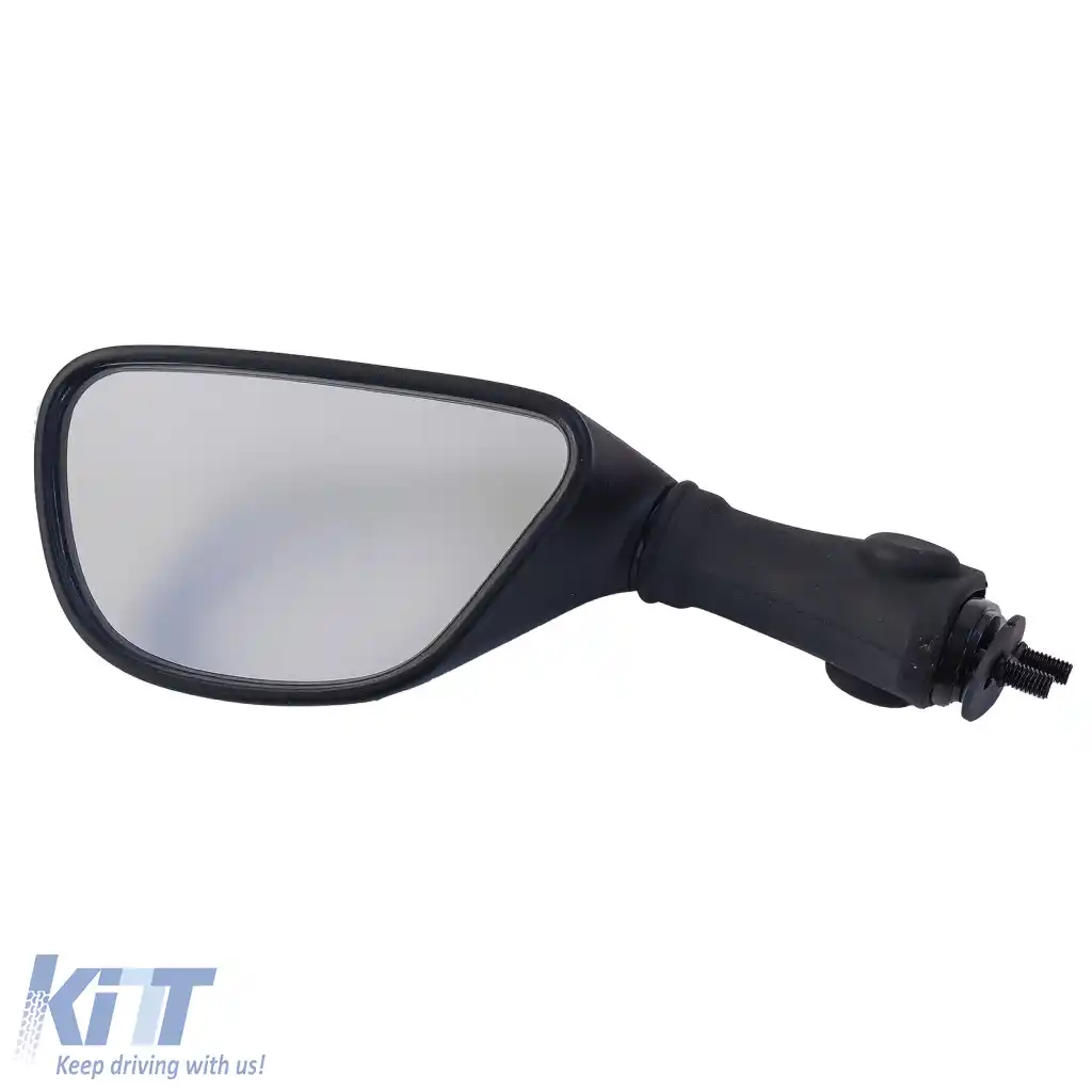 Oglindă motocicletă stânga neagră potrivită pentru Kawasaki ZX6R ZX9R ZX6-R ZX9-R Ninja din 1998
