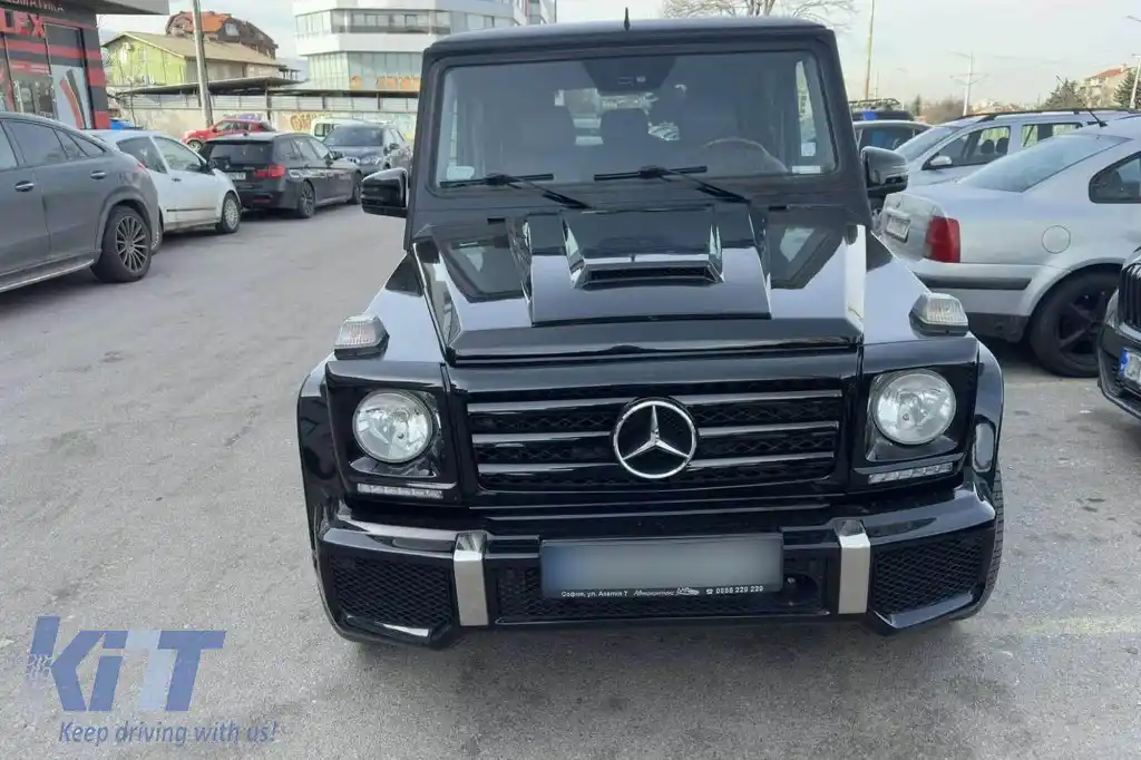 Oglinzi laterale pliabile de tuning în stil design, potrivite pentru Mercedes G-class W463 1989-2013-image-6264644