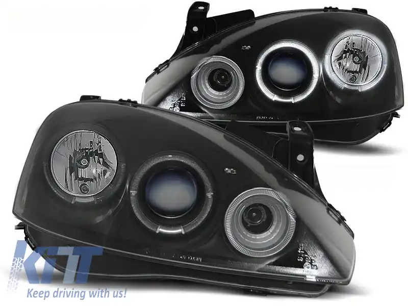 OPEL CORSA C 11.00-09.06 OCHI DE ÎNGER NEGRU