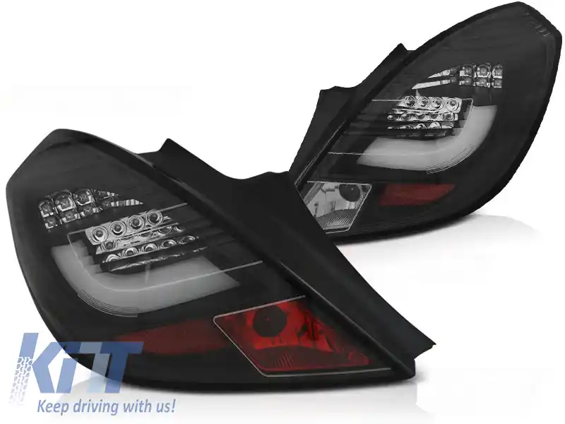 OPEL CORSA D 3D 04.06-14 BARĂ LED NEAGRĂ