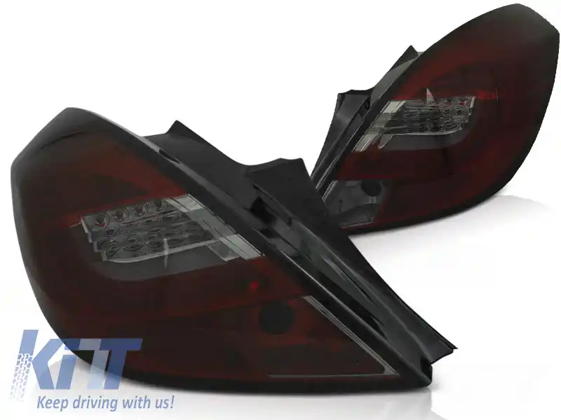 OPEL CORSA D 3D 04.06-14 BARE LED ROȘII CU FUM