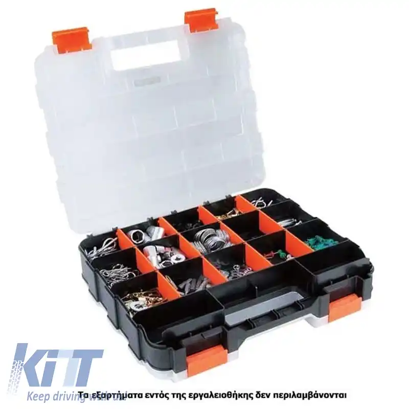 Organizator Compartiment Unelte Ajustabil Transparent 32x26x8cm Tactix 320028-image-6308826